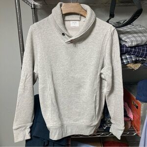 Billy Reid Trevor Shawl Collar Pullover